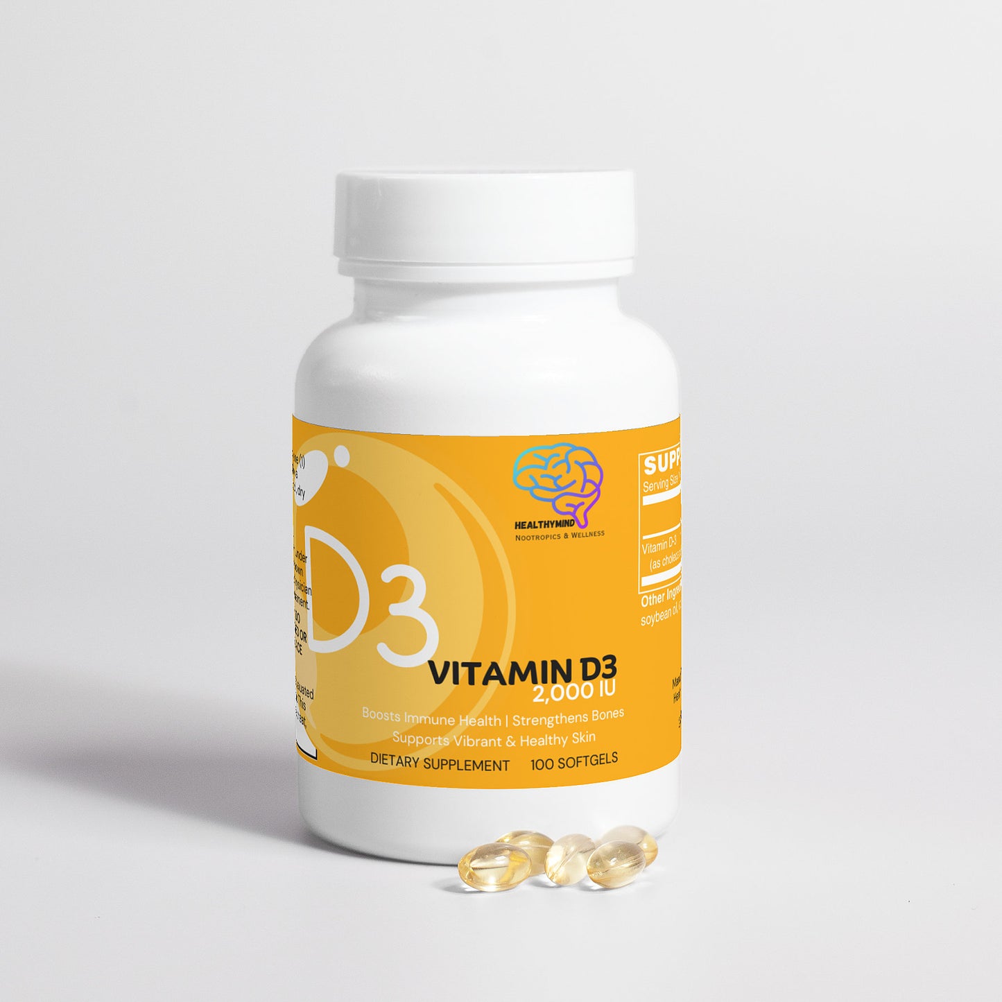 Vitamin D3 2,000 IU